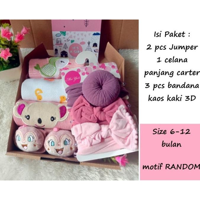 

Baby Hampers / Baby Gifts / Kado Bayi Perempuan / Kado Lahiran