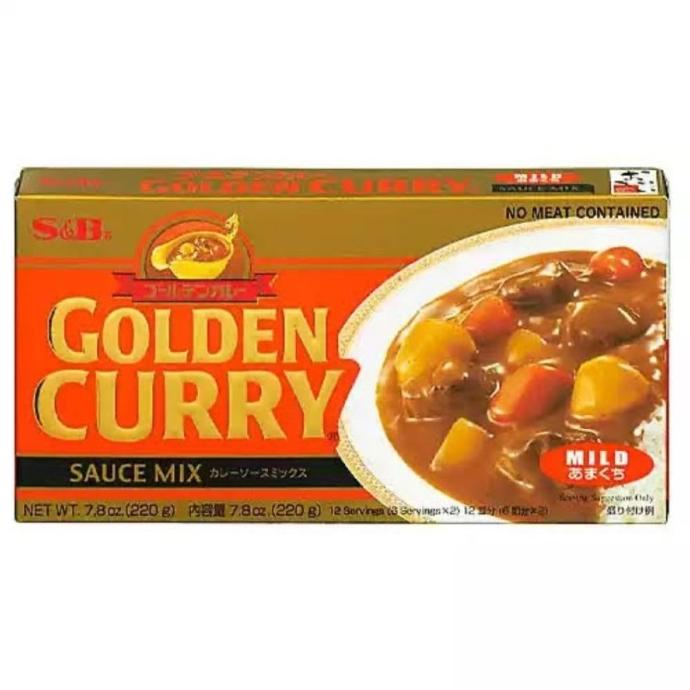 

Bumbu Kari S&B Golden Curry Sauce Mix Mild Bumbu Masak 220 gram