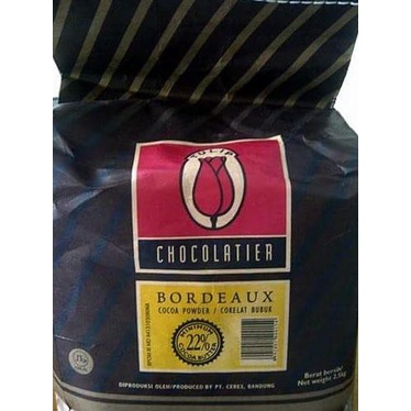 

Coklat Bubuk Tulip Bordeaux cocoa powder 2,5kg cacao 2.5kg bag