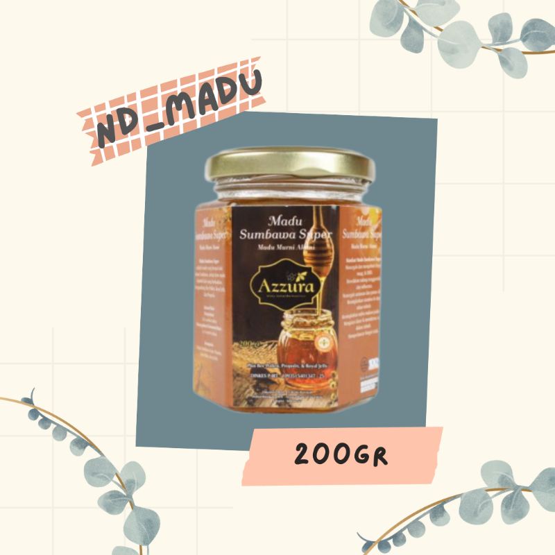 

Madu Super Sumbawa 200 gr