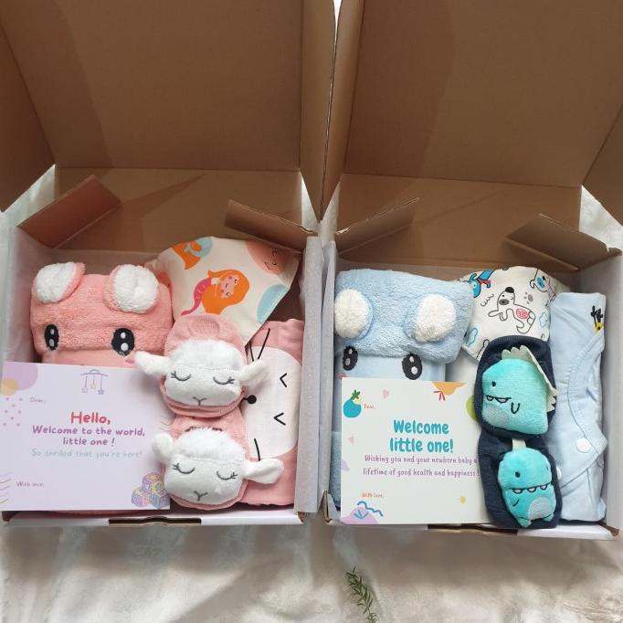 

hampers kado bayi newborn laki laki perempuan - Towel edition