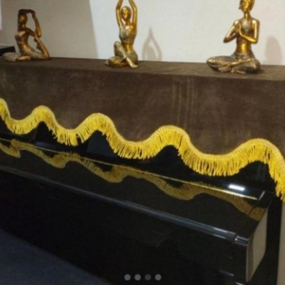 

Cover Piano Coklat / Tutup piano coklat Premium