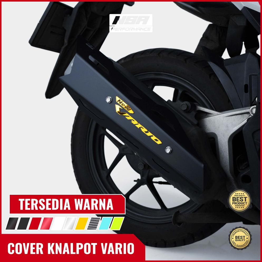 Nsa Cover Knalpot Vario 125 150 All Vario Tutup Knalpot Vario Aksesoris Vario Tameng Kenalpot Cover 