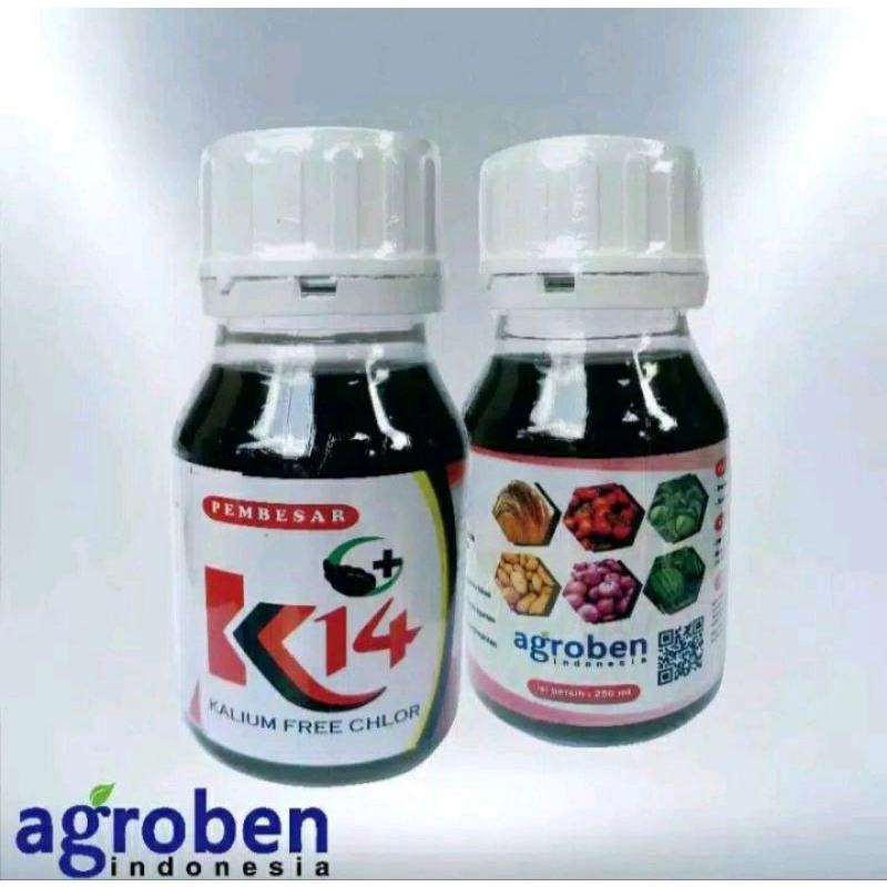 K14 AGROBEN 250 ML PUPUK PEMBESAR BUAH DAN UMBI SERTA MENCEGAH RONTOK