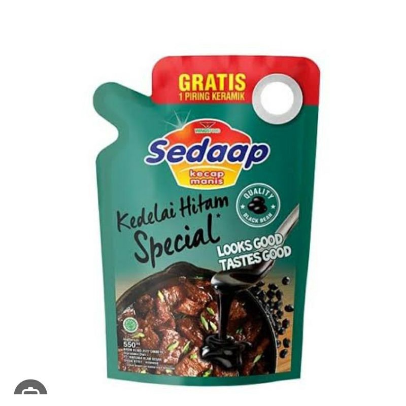 

kecap manis sedaap kedelai hitam spesial 520ml