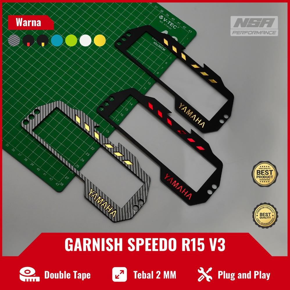 Garnish Speedometer R15 Garnish Spidometer Yamaha R15 Aksesoris Motor R15 Keren