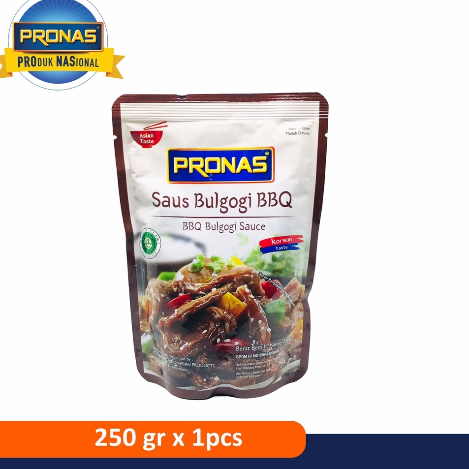 

↑❂❉ PRONAS Stir Fry Sauce Korean Bulgogi 250 g