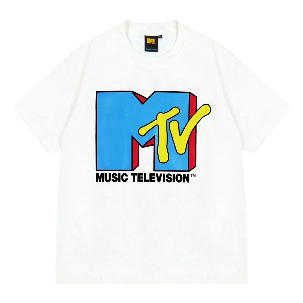 Diskon MTV Thanksinsomnia Tshirt "Logo blue" White Murah Banget