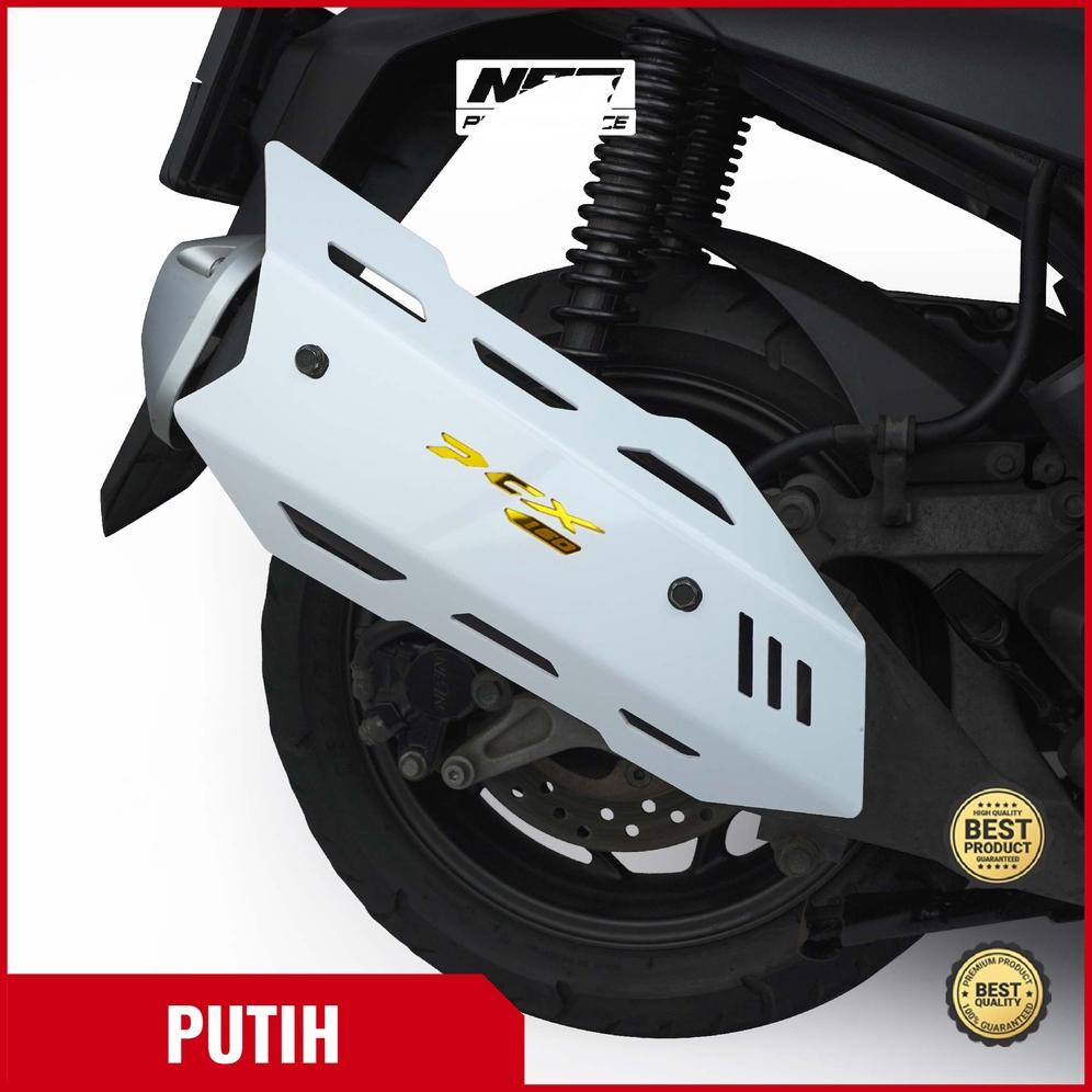 Nsa Cover Knalpot Pcx Carbon Cavlar Pcx Gold Pcx Silver Penutup Knalpot Pcx Tameng Knalpot Pcx 160 T
