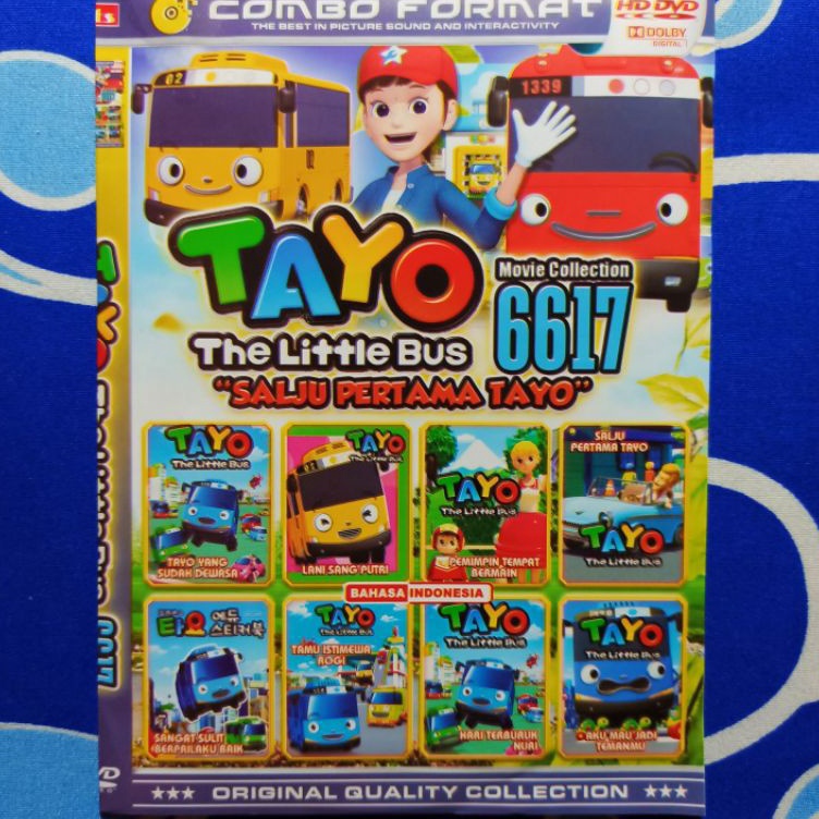 Bayar Di Tempat Kaset DVD Kartun Anak Film TAYO 6617 TERBARU. ➡✡✼