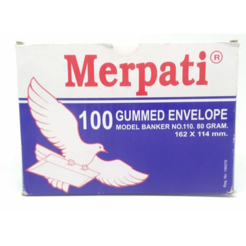 

Amplop Merpati Kecil isi 100p