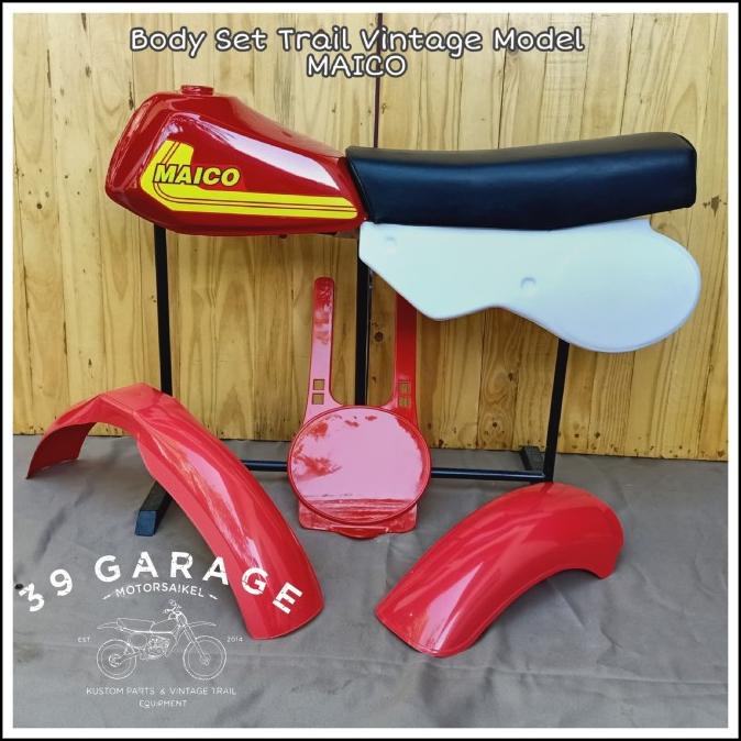 SALE body set trail vintage trail jadul cover set trail klasik tril tua mod Termurah