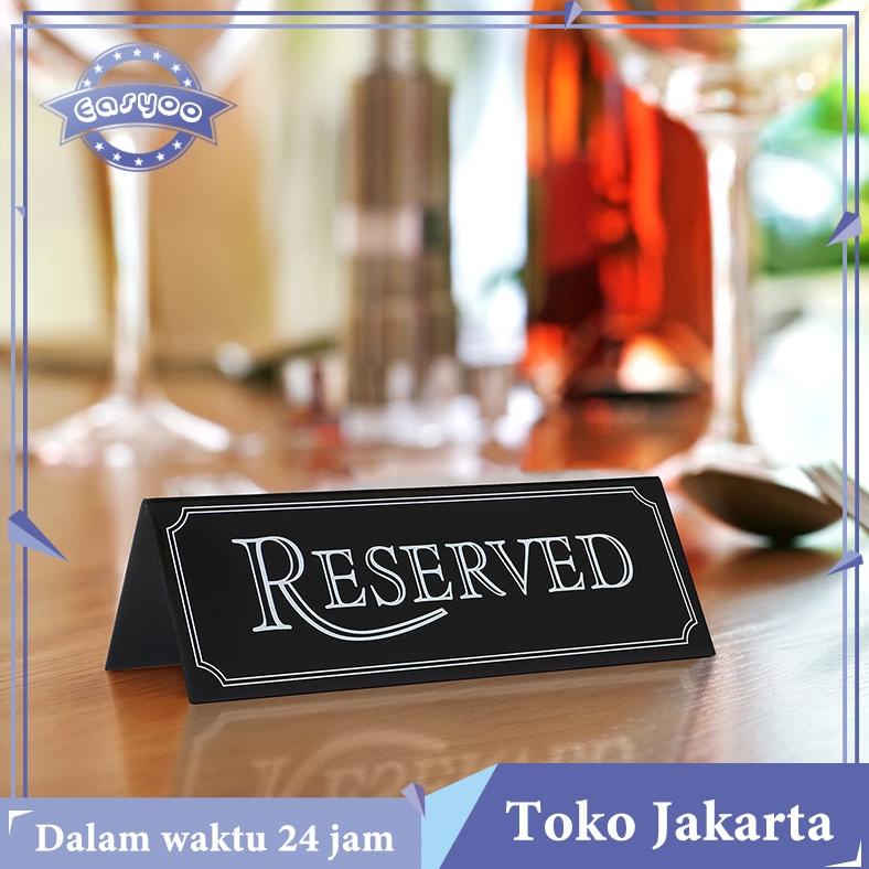 

Terbaru Papan Meja Reserved Akrilik Reserved Table Sign Papan Meja Acrylic