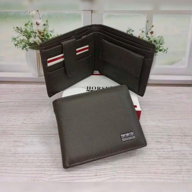 Dompet Kulit Pria Imperial horse / Dompet Pendek Kulit Pria