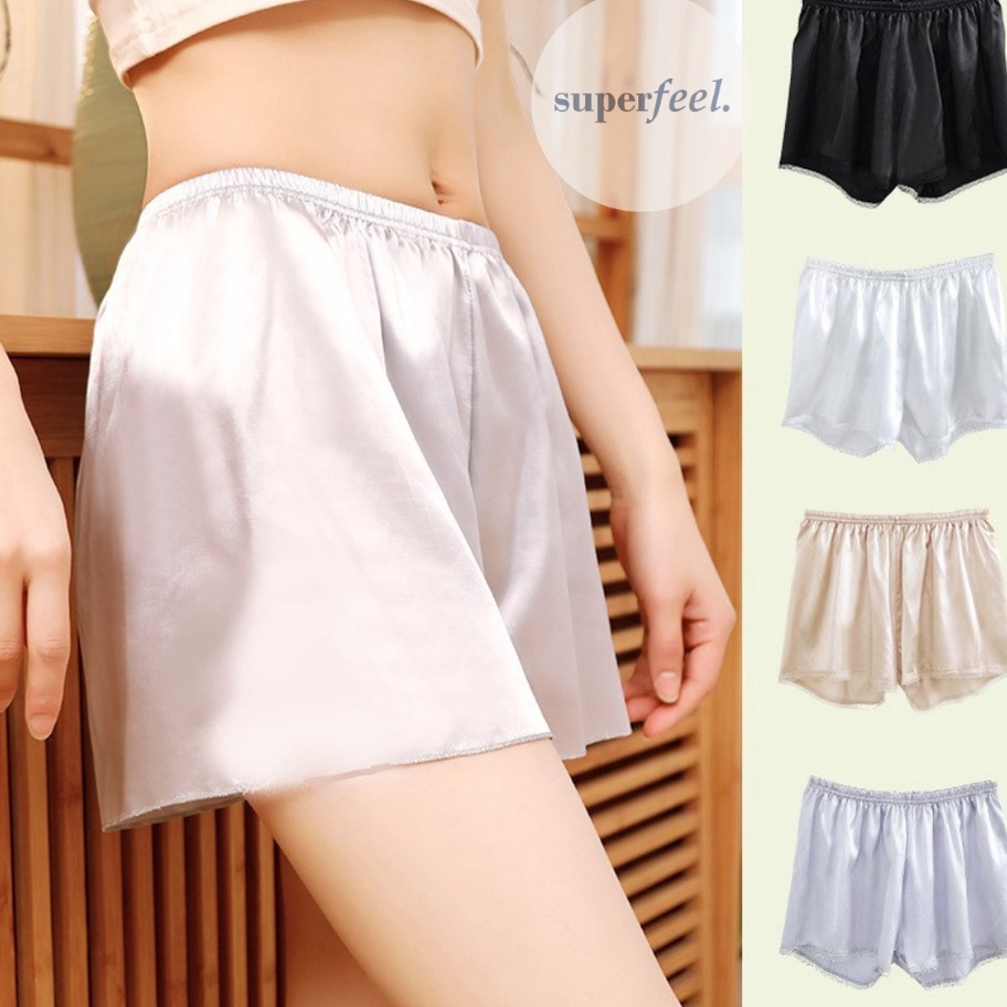 Terlaris dan Termurah!! SFL CELANA PENDEK SATIN SEXY WANITA SANTAI RUMAH TIDUR PANTS HOT PANTS PEREM