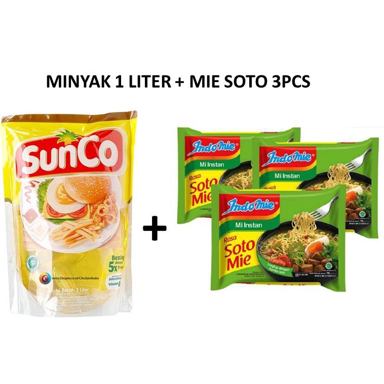 

MINYAK + INDOMIE