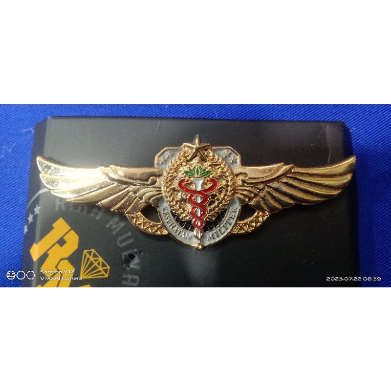 BREVET PDH TNI KESMIL WING KESMIL TNI ATRIBUT PDH TNI KESMIL