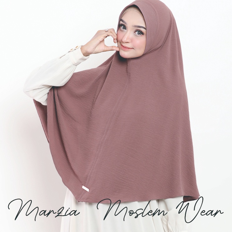 ☇✯✱ 𝗠𝗮𝗿𝘇𝗶𝗮 - HIJAB PET XL CRINKLE NON TALI/JILBAB/KERUDUNG JUMBO CRINKLE PET XL NON TALI Terlaku.