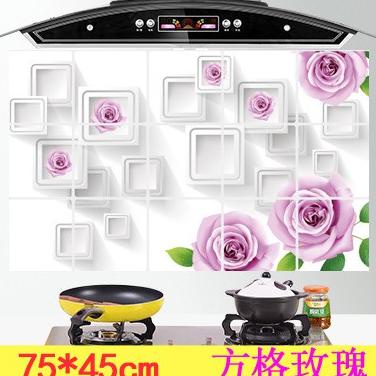 Trending Sticker Dinding Dapur/ Stiker Dapur Motif Mawar