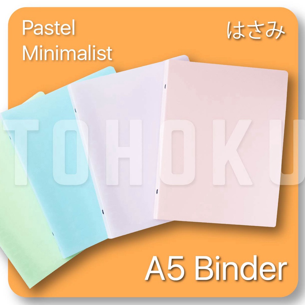 

Dijual murah Binder A5 Pastel Minimalist 47