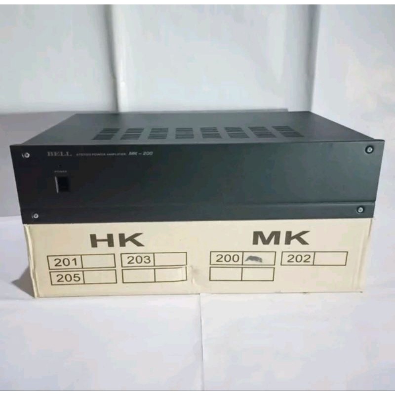 Box Power Amplifier BELL MK 200