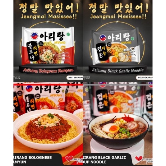 

Produk Mie Korea Arirang Noodle Halal Ready stock