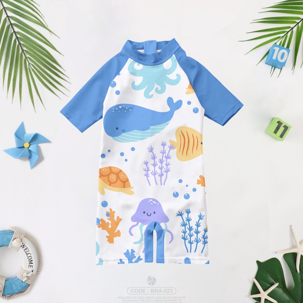 trxM2y2X Baju Renang Anak Bayi Baju Renang Anak Laki Laki 1 - 10 Tahun