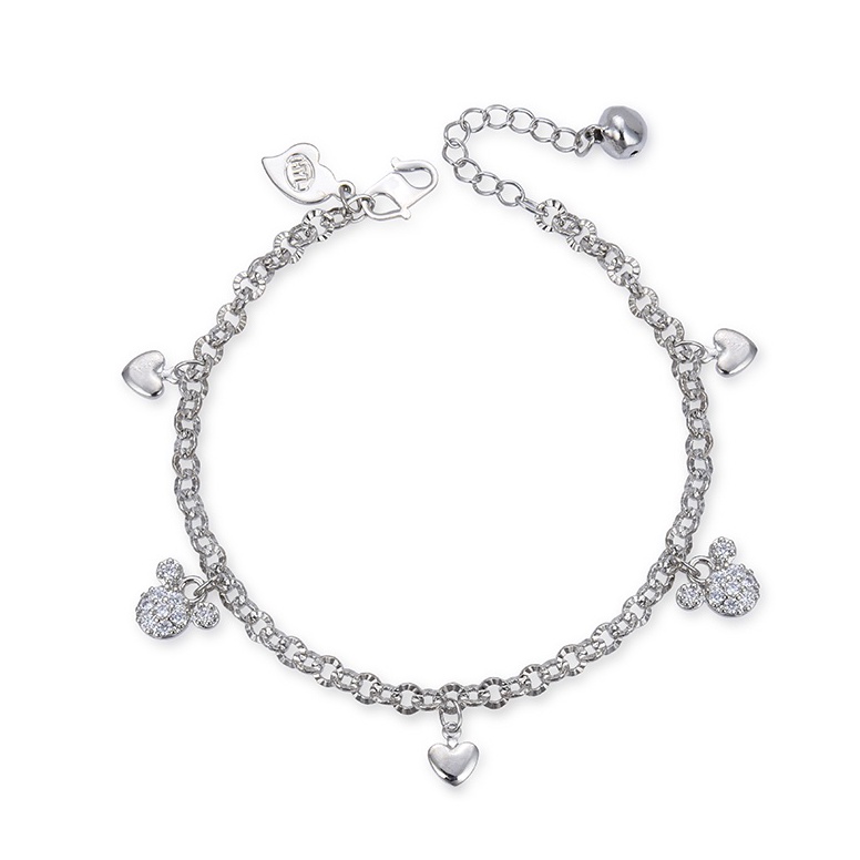 Makin murahI3u8T HYL JEWELRY COD COD Couple Gelang Titanium Anak Wanita Anti Karat Silver Emas Muda 