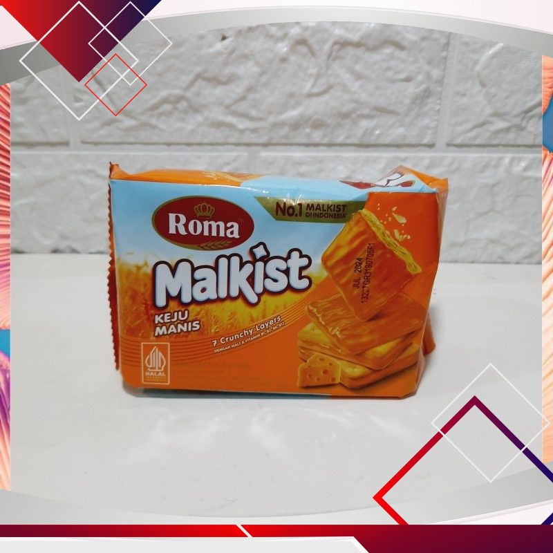 

Roma Malkist Keju Manis 90gr .