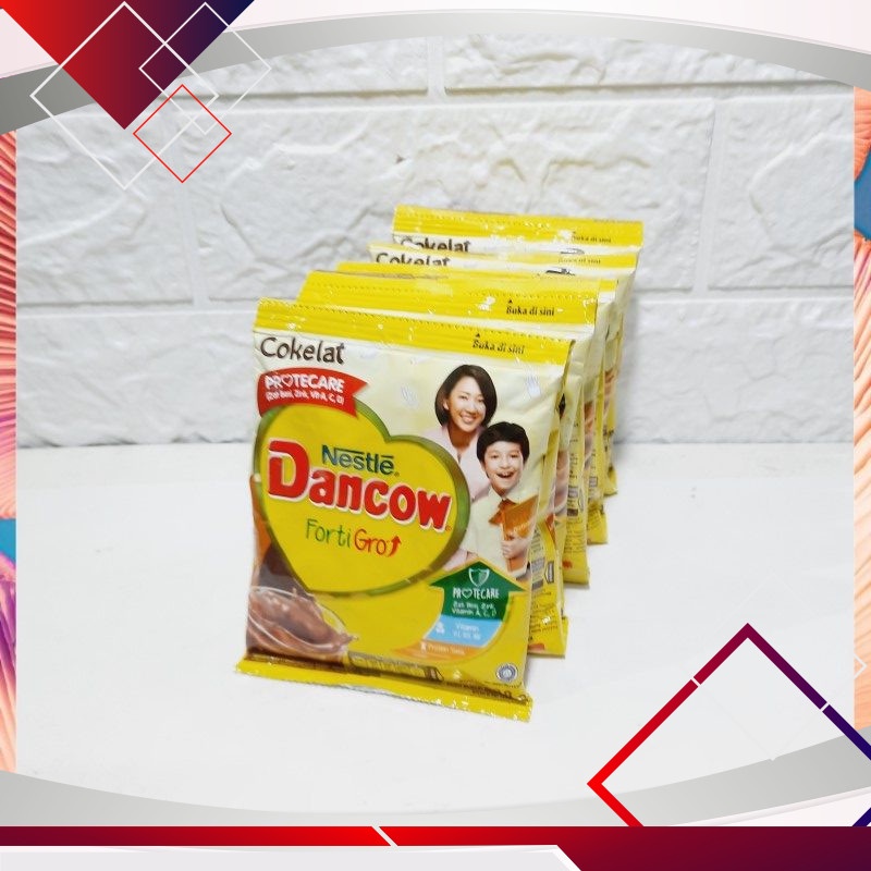 

Nestle Dancow FortiGro Cokeat Isi 10pcs x 38gr .