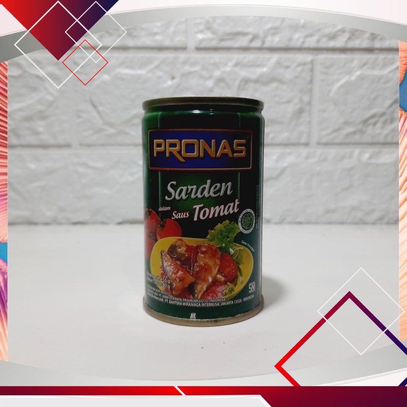 

Pronas Sarden Saus Tomat 155gr .