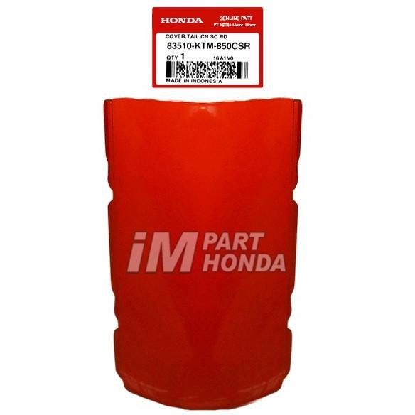 SALE 83510-KTM-850CSR Cover Tail Supra X 125 Lama Batman Merah Marun Maron Termurah
