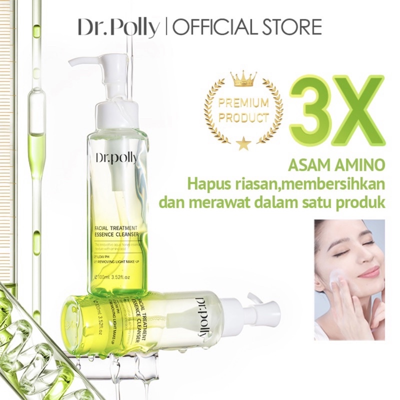 [BPOM] Dr.Polly Facial Treatment Essence Cleanser 100ml