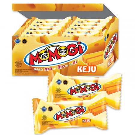 

Seller MOMOGI Stick Makanan Ringan Ekstrudat - Netto 20 pcs x 6 gr Keju 1 Dus ➴❄❈