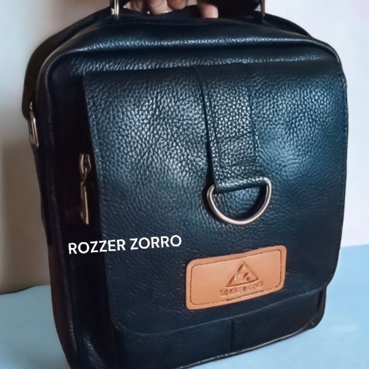 IdO4a4Z Tas selempang pria kulit asli model tutup ZORRO