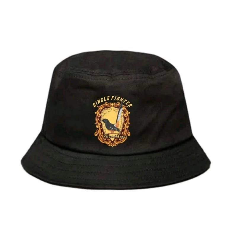 TOPI BUCKET SINGLE FIGHTER MURAI BATU