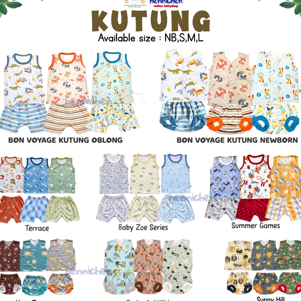 Best Productx4X8j LIBBY BAJU TIDUR ANAK KUTUNG BON VOYAGE / ZOE BABY / SUMMER GAMES / TERRACE STORY 