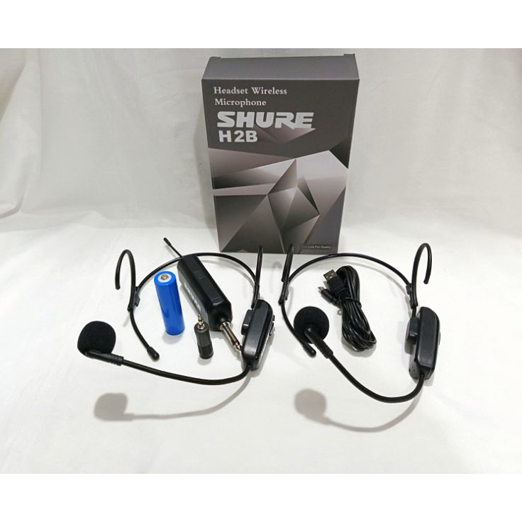 ☊↕⁑ Mic Wireless Bando Dan Klip On 2 Mic Dan 1 Mic Klip On Dan Bando Batery Charger Ready Stock