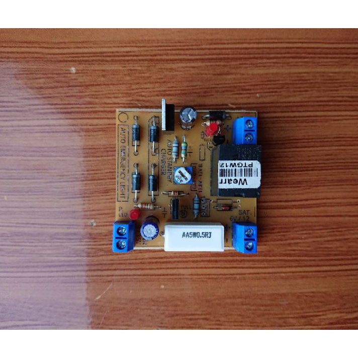 KHO596 Modul Kit Lampu LED Emergency Charger Aki Otomatis Automatic Cas Darurat 12V Volt 6V 12 6 <>