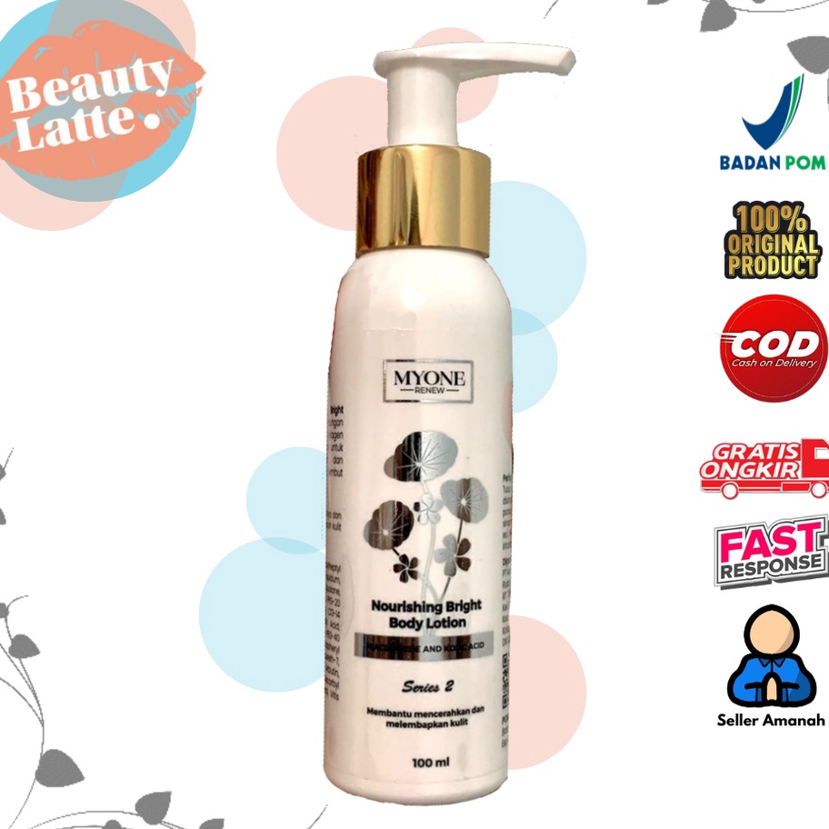 ☋➔✰✪ MyOne Nourishing Brighteting Skincare Body Lotion BPOM Terkini