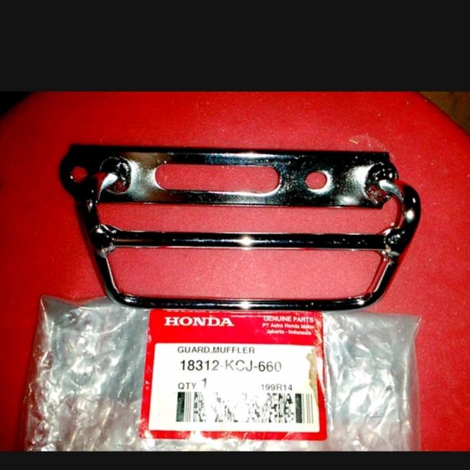 SALE guard cover tutup pelindung knalpot Tiger Revo ORI original AHM Termurah