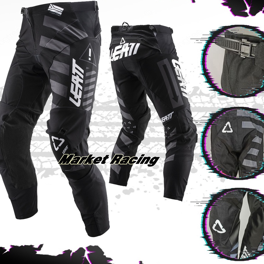 Baru Pants Celana Cross motor Trail adventure mtb Hitam Black  (Celana Aja)motocross panjang trabas 