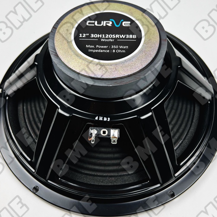 KHO796 SPEAKER CURVE 12 INC WOOFER 30H120SRW38B 350W 10INC INCH IN 12" WOFER +