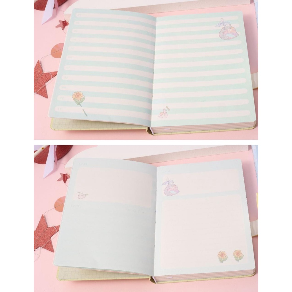 

Buku Tulis / Hard Cover / Notebook Motif Totoro Catatan Plan Diary