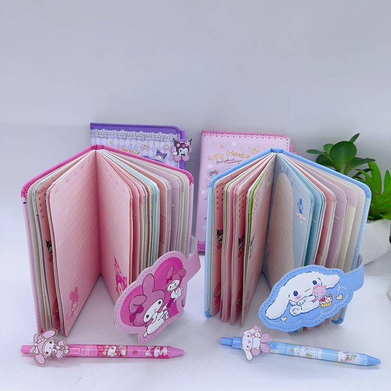 

Gem - Album Diary Sanrio + Pul Ka Diary Jurnaling Buku Jurnal Buku Diary Notebook Scrapbook Kuro