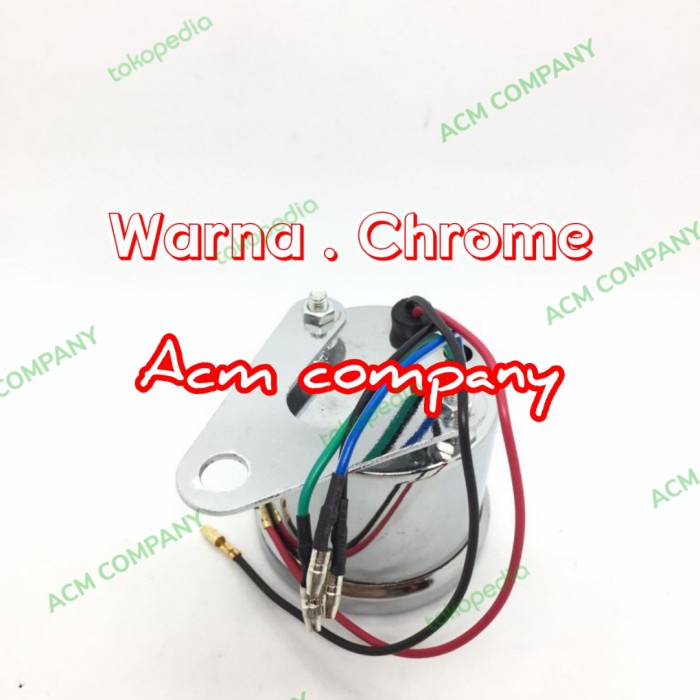 Tachometer Rpm Led Bulat / Takometer Rpm Led Universal Motor