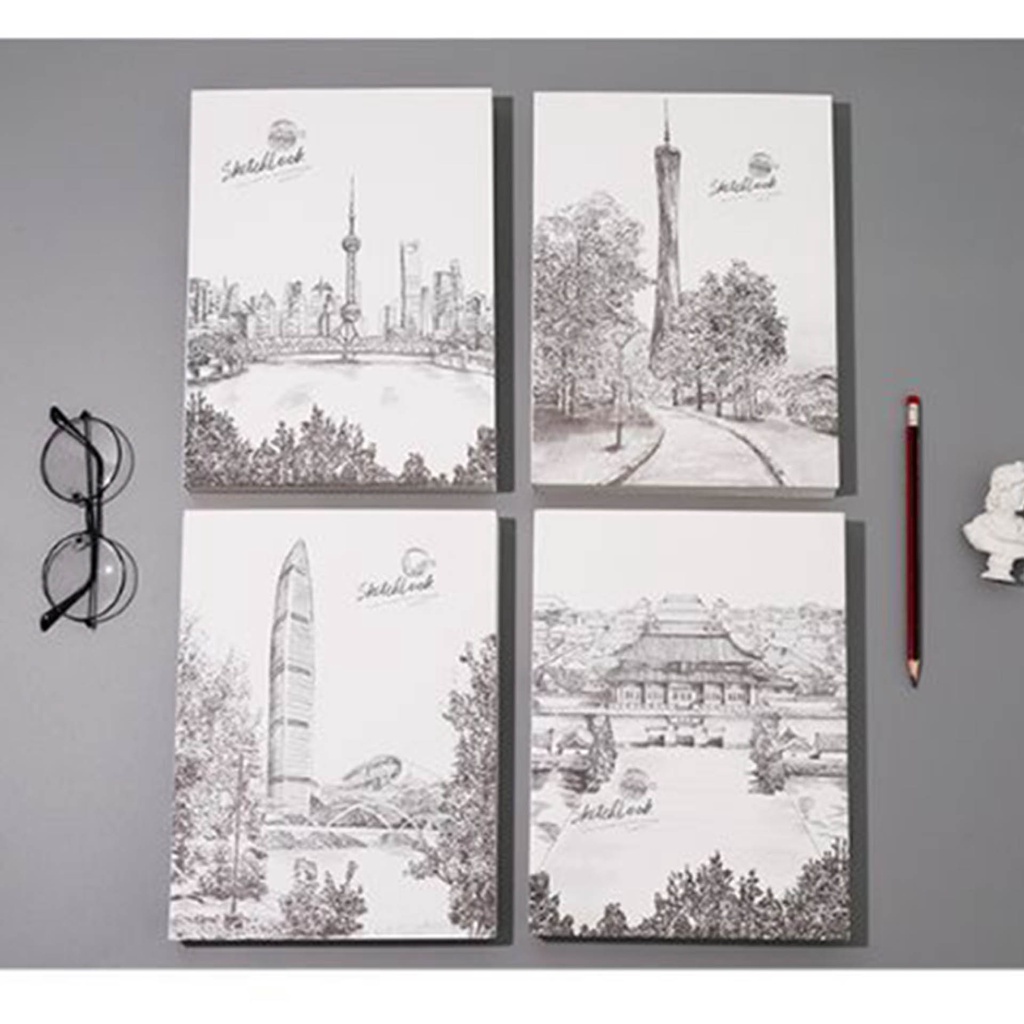 

Sketch Book B5 Chinese Famous Architerture