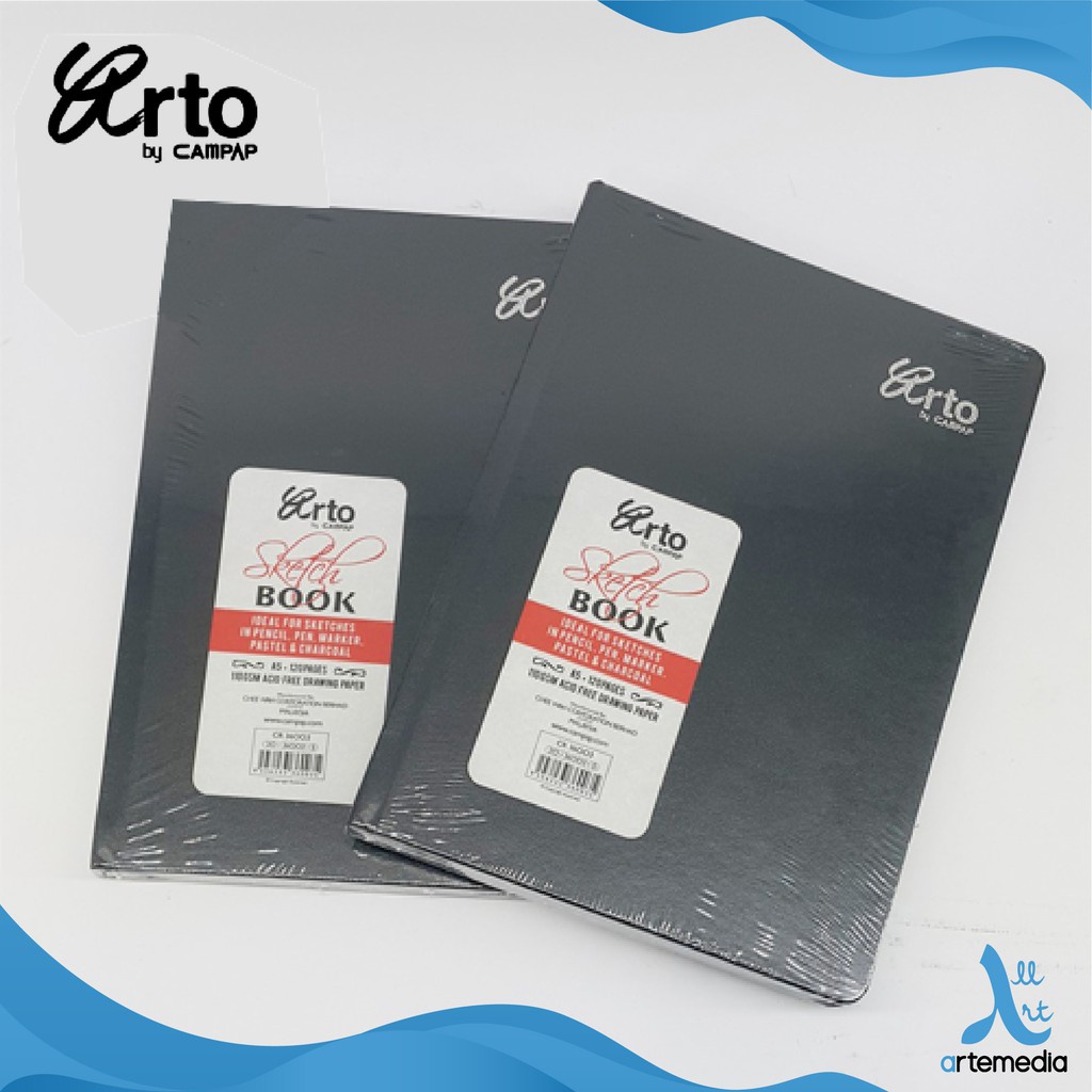 

Buku Sketsa Arto A4 Hard Cover Sketchbook