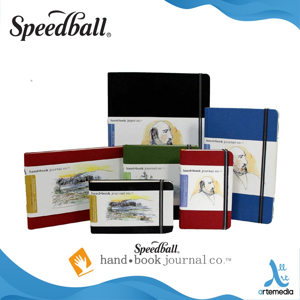 

Buku Sketsa 5.5'X5.5' Square Drawing Speedball Hand Book Journal