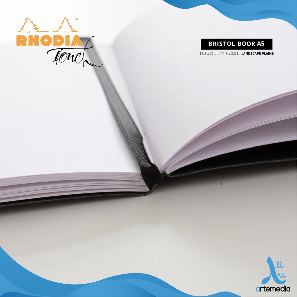 

Buku Sketsa Rhodia Touch A5 Bristol Book Soft Sketchbook